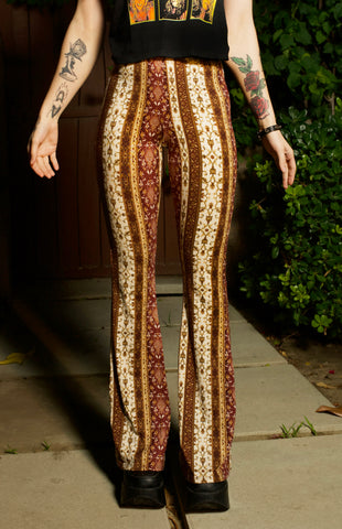 Floral Flared Pants