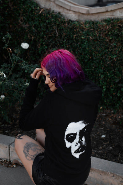 Pazuzu Fleeze Zip Up Hoodie (Women)