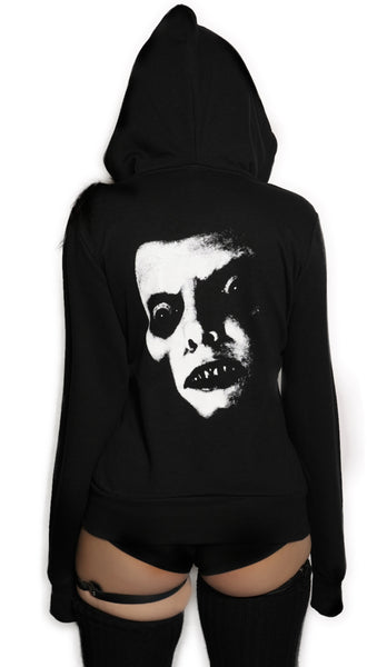 Pazuzu Fleeze Zip Up Hoodie (Women)