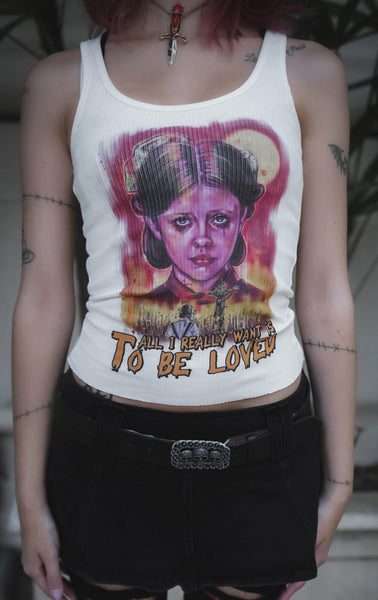 Pearl Ribbed Tank Top