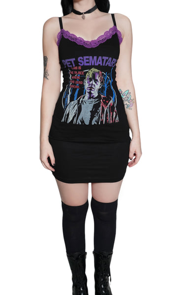 Pet Sematary Lace Strap Dress
