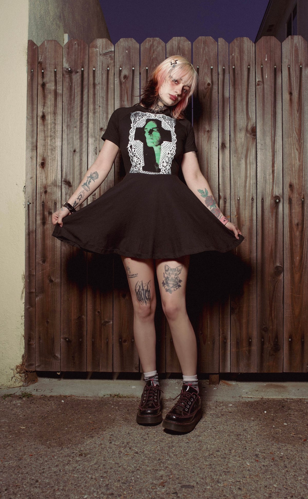 Peter Steele Baby Doll Dress