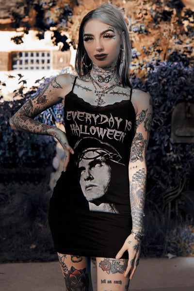 Peter (Everyday is Halloween) Lace Strap Dress