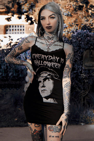 Peter (Everyday is Halloween) Lace Strap Dress