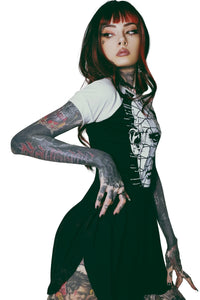 Pinhead (Face) Baby Doll Dress