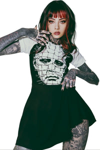 Pinhead (Face) Baby Doll Dress
