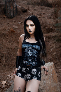 Tear Your Soul Ribbed Lace Tank