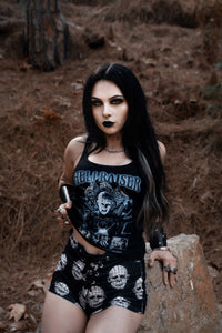 Tear Your Soul Ribbed Lace Tank