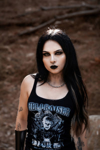 Tear Your Soul Ribbed Lace Tank