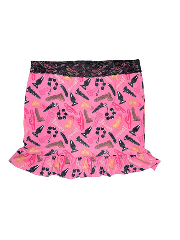 Toys Print Skirt