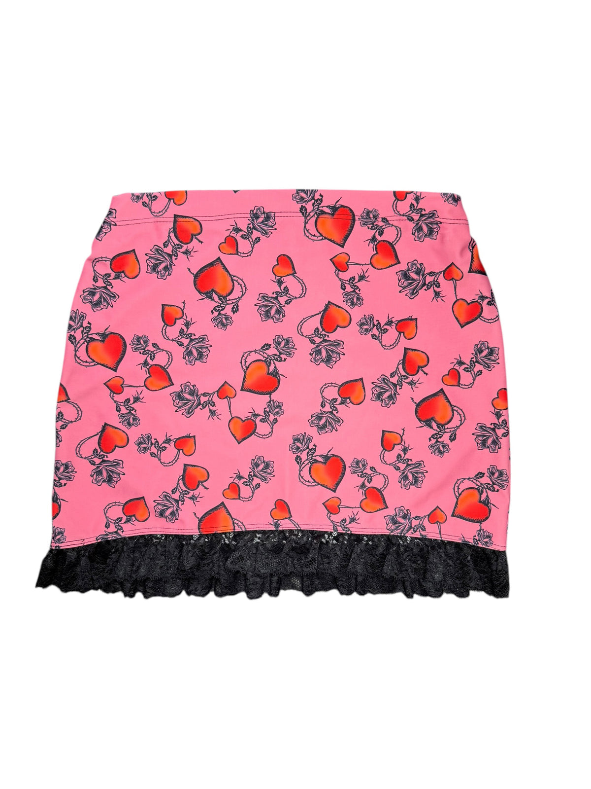 Hearts Mini Skirt