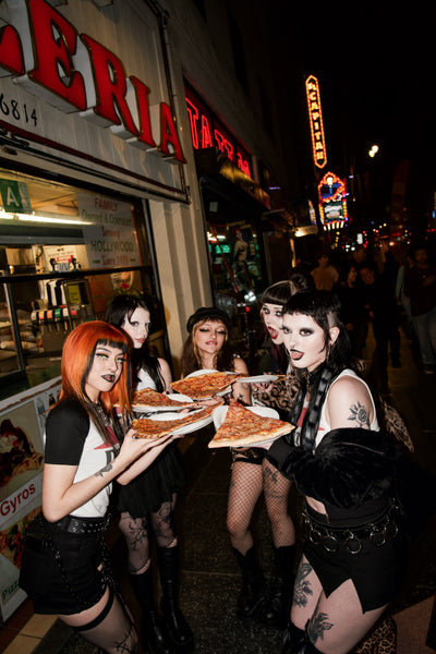 Pizza Slut Ribbed Tank Top