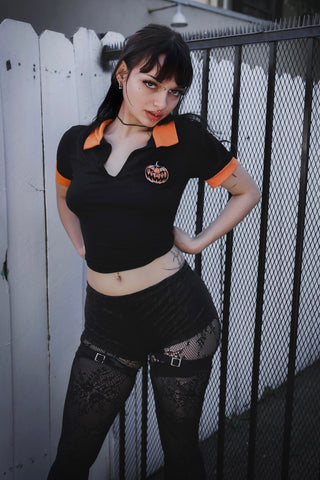 Pumpkin Polo Tee