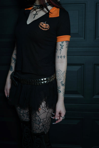 Pumpkin Polo Tee