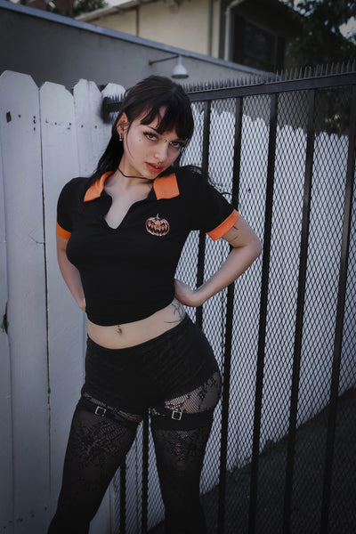 Pumpkin Polo Tee