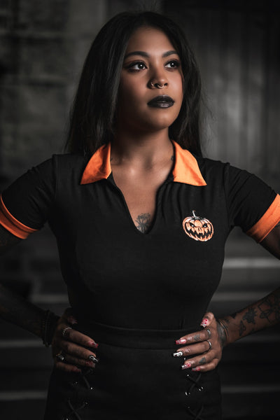 Pumpkin Polo Tee