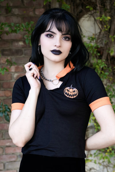 Pumpkin Polo Tee