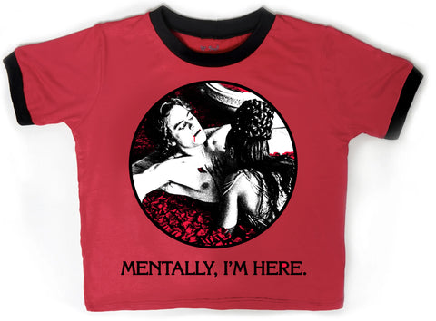 Queen of the Damned Ringer Tee (Red)