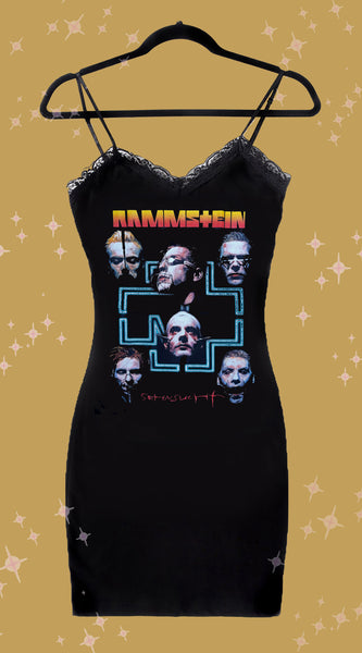Rammstein Lace Strap Dress