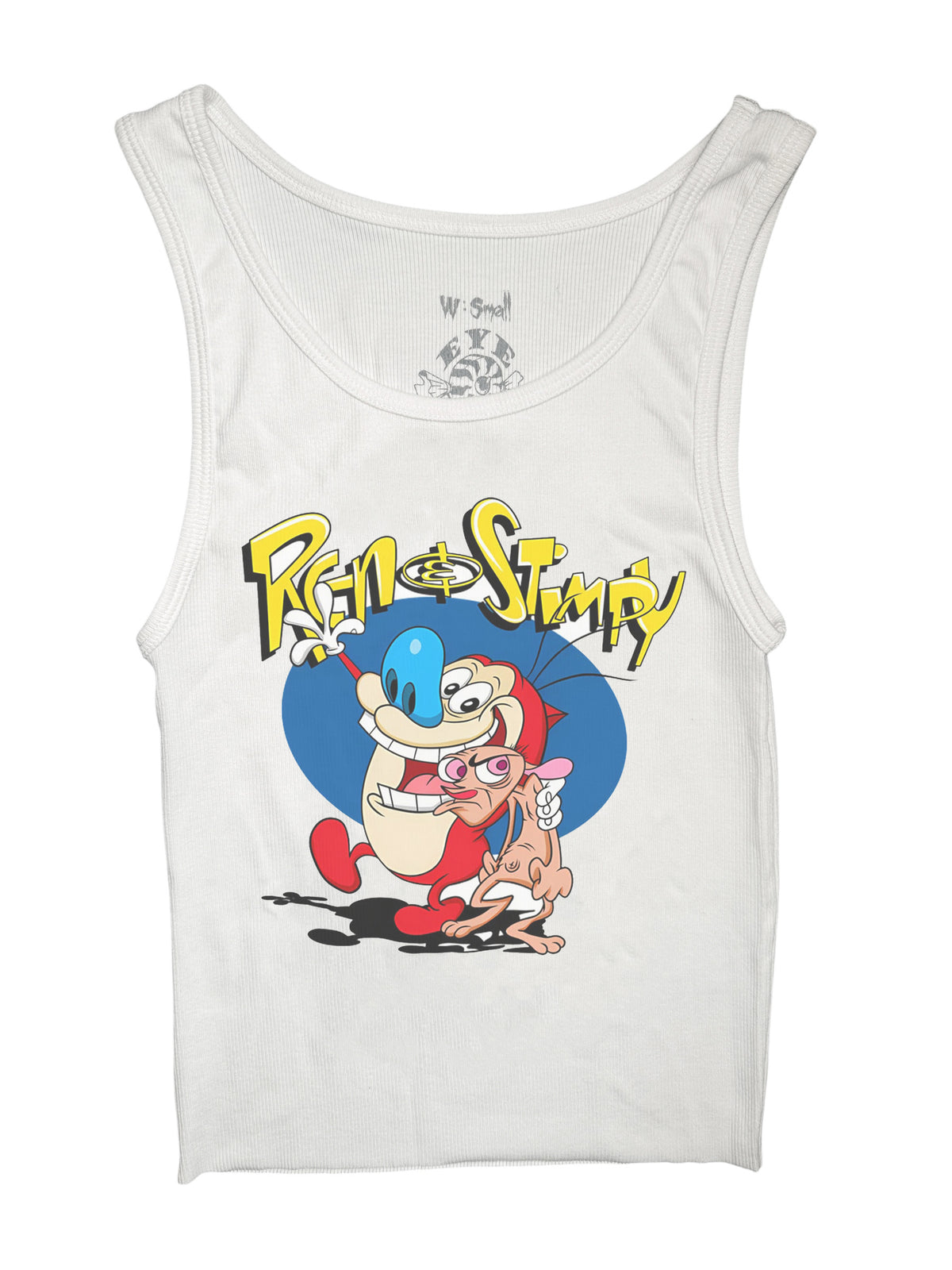 Ren and Stimpy Ribbed Tank Top