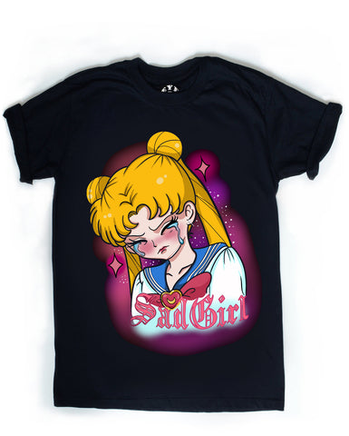 Sad Girl T-Shirt (Unisex)