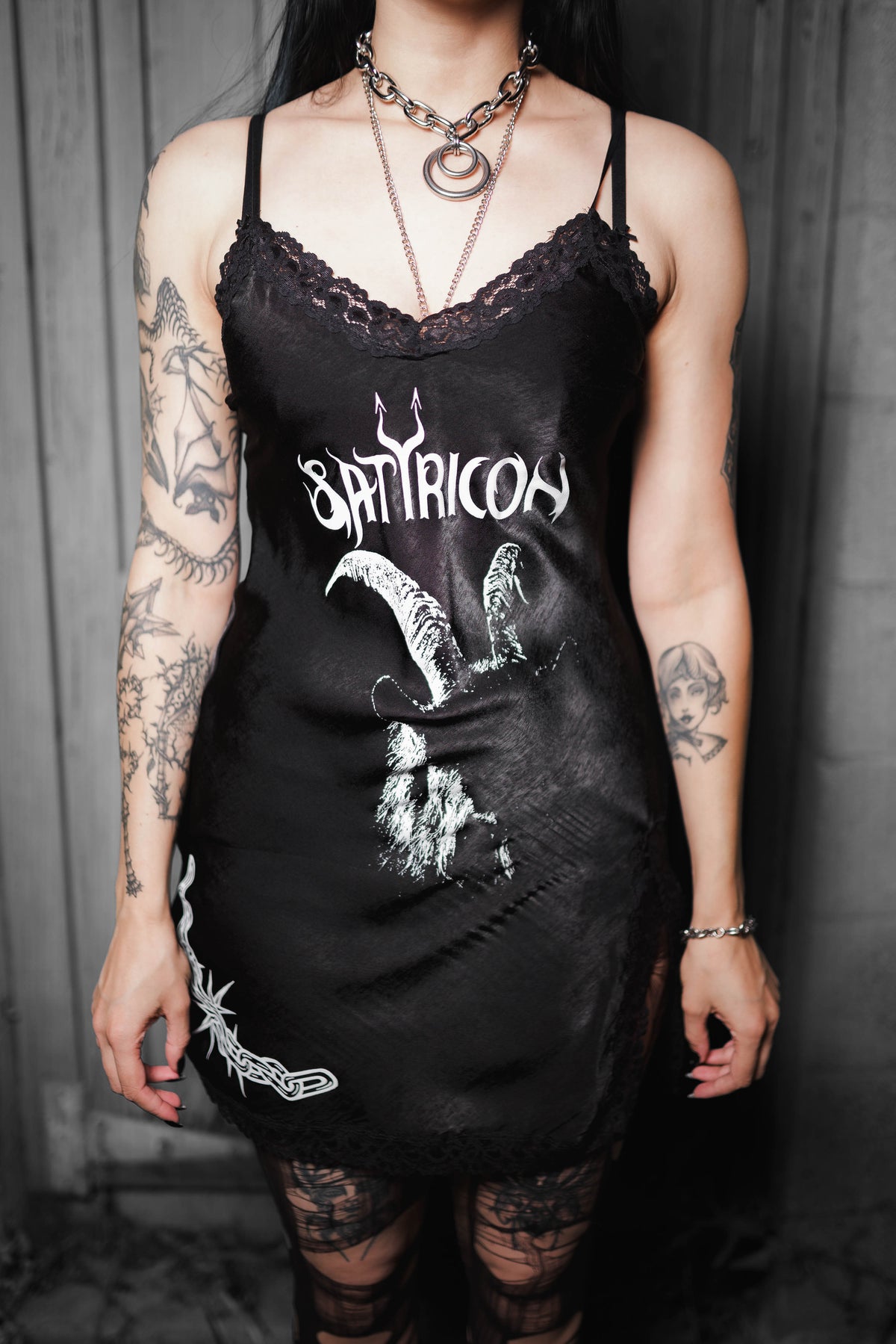 Satyricon Mini Slip Dress