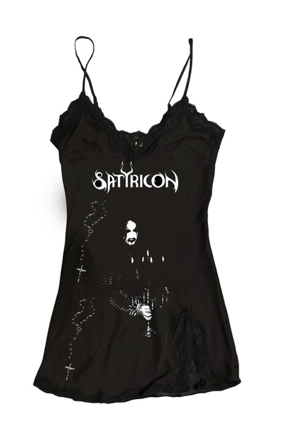 Satyricon Mini Slip Dress (Rosary)