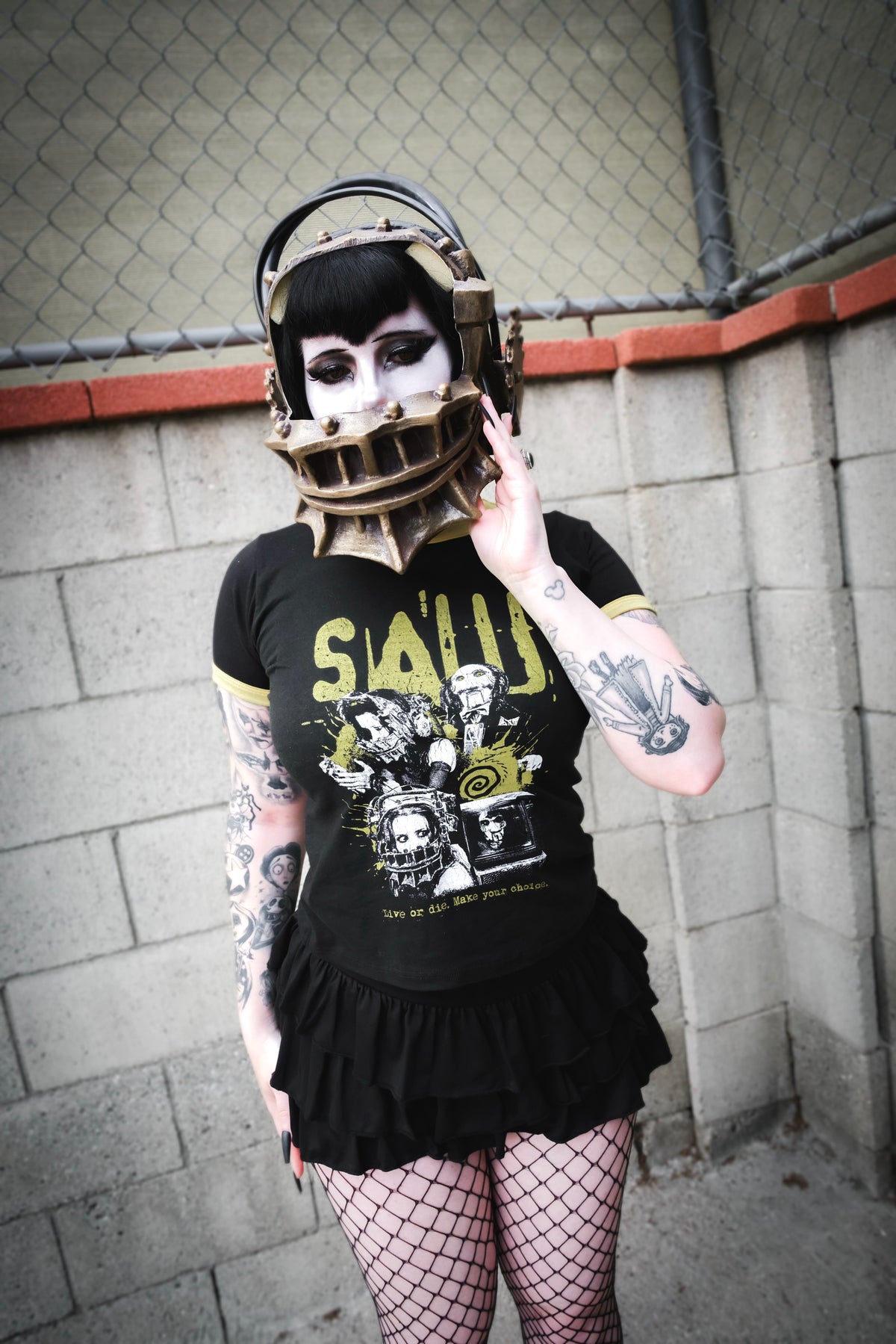 Saw Ringer Tee *