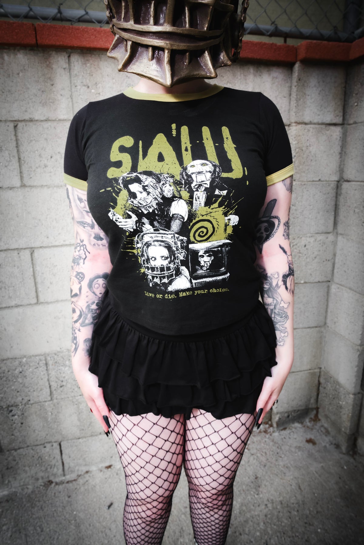 Saw Ringer Tee *