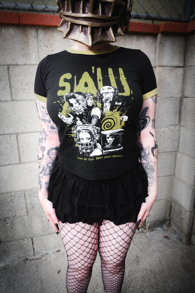 Saw Ringer Tee