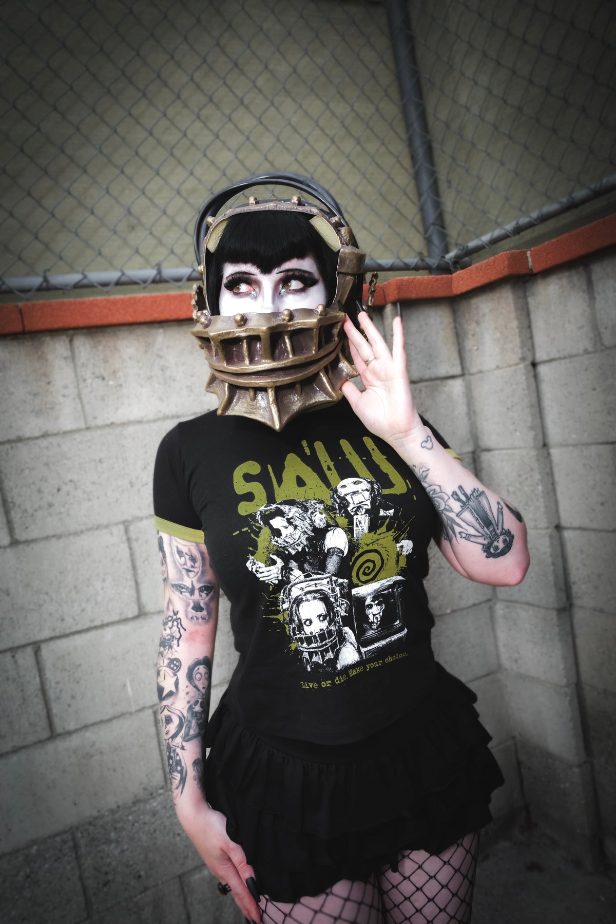 Saw Ringer Tee *