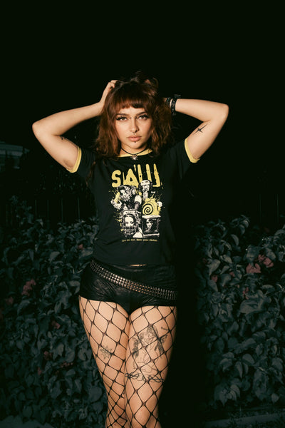 Saw Ringer Tee