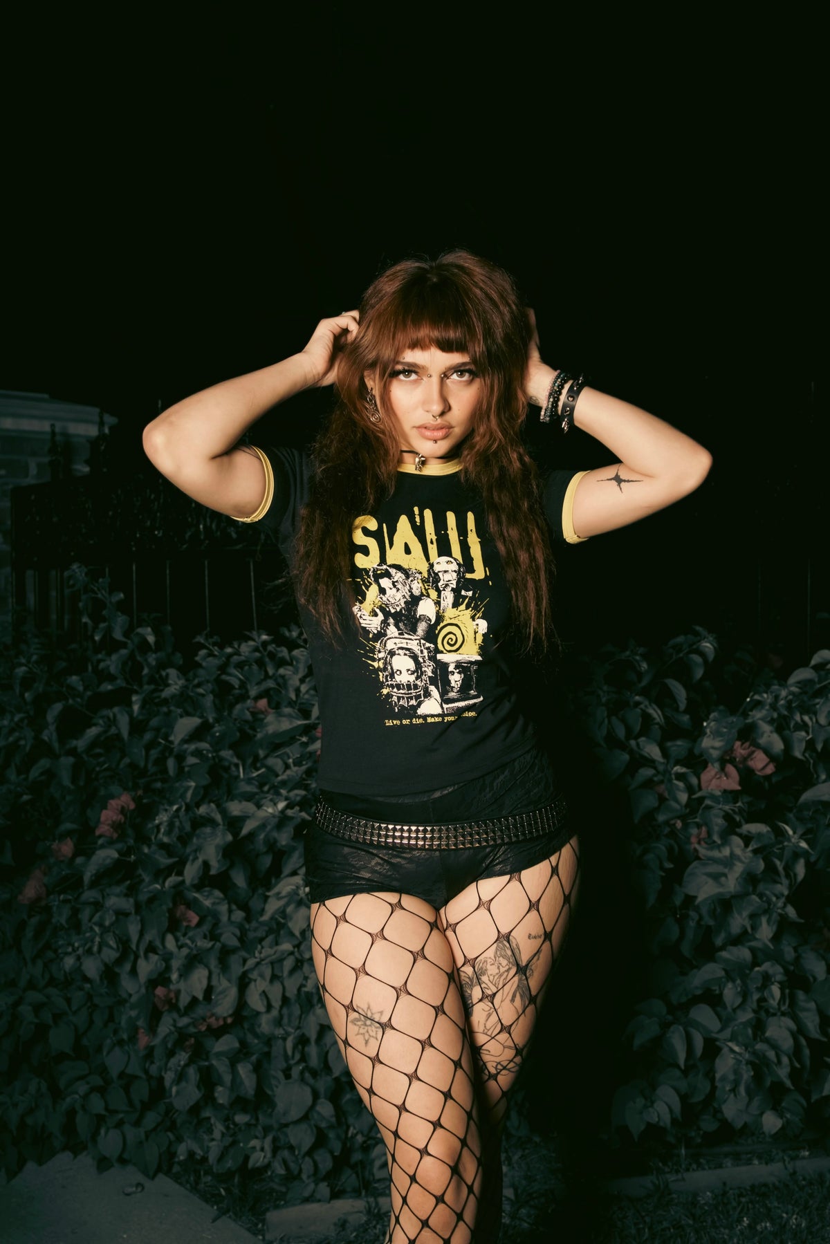 Saw Ringer Tee *