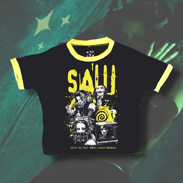 Saw Ringer Tee