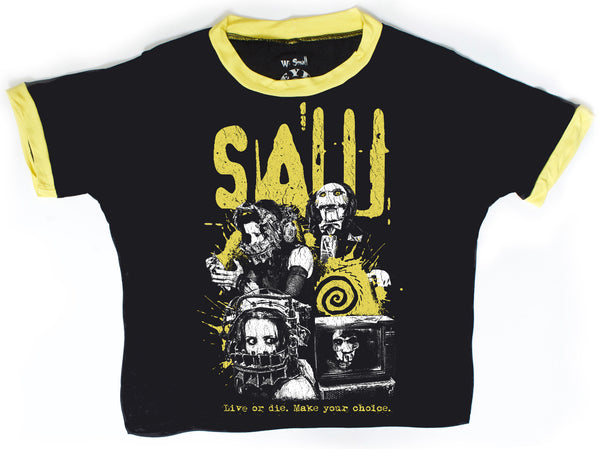 Saw Ringer Tee