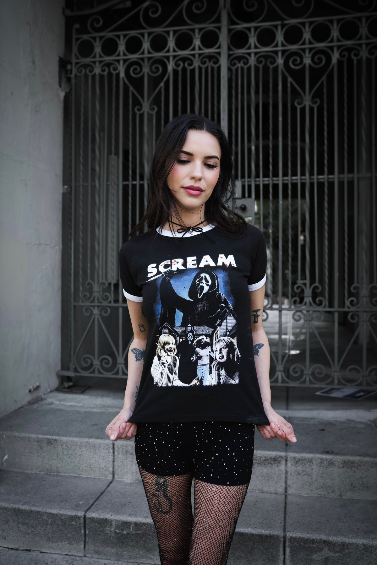 Scream Ringer Tee