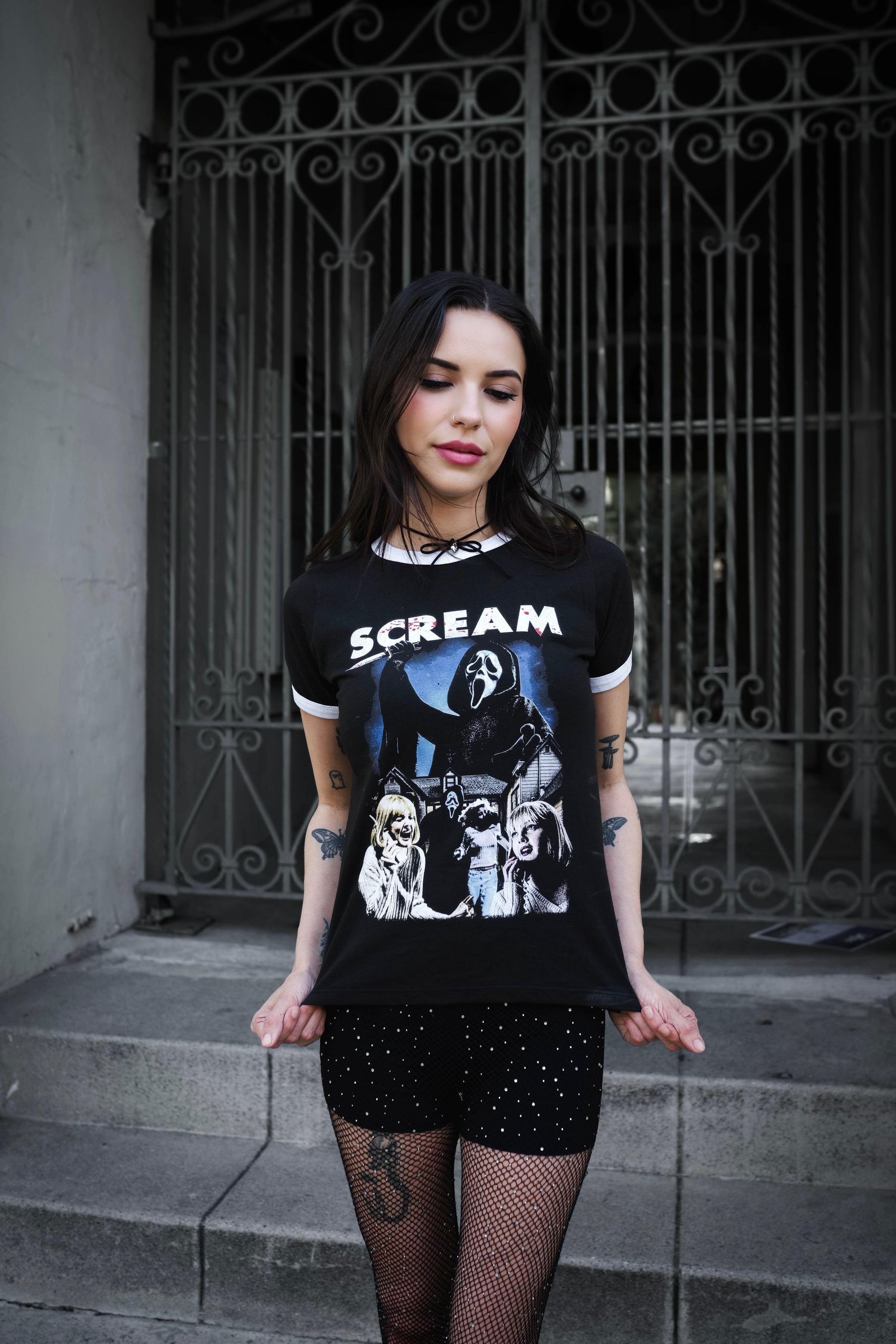 Scream Ringer Tee