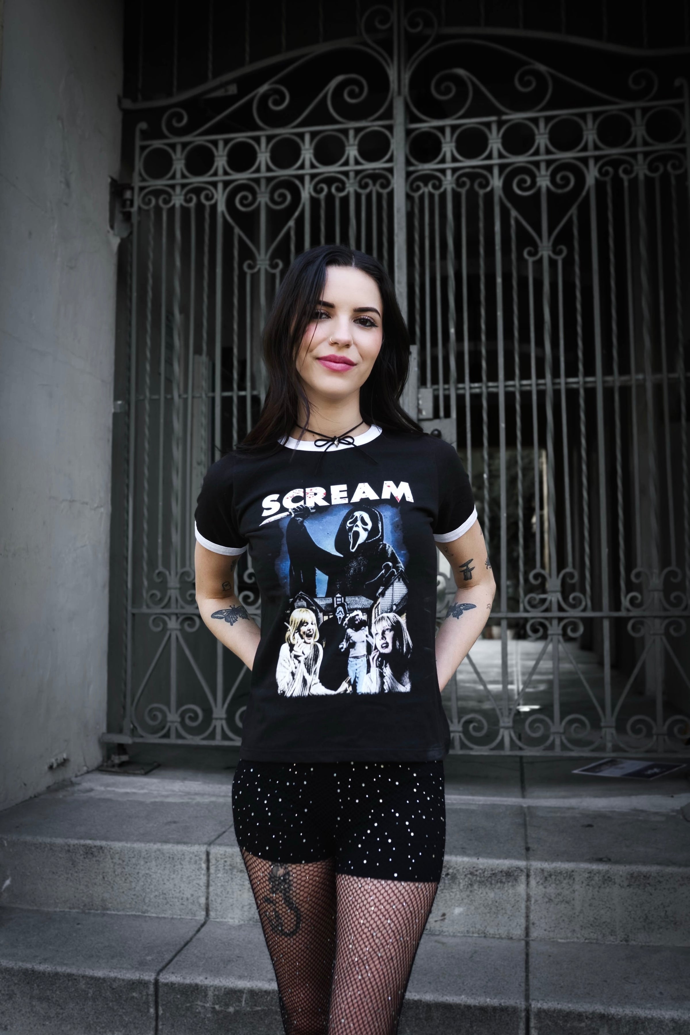 Scream Ringer Tee