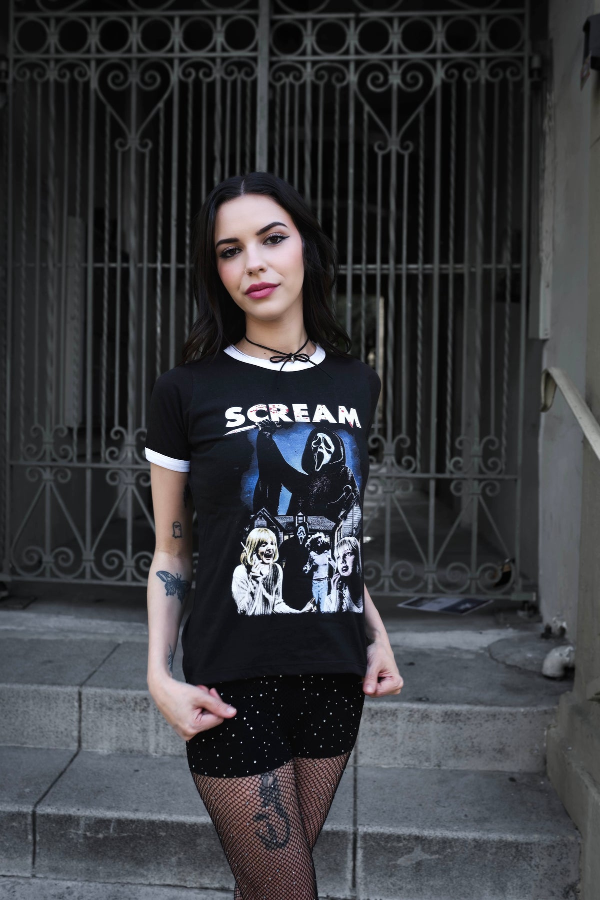 Scream Ringer Tee