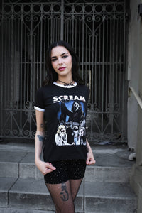 Scream Ringer Tee
