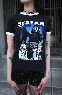 Scream Ringer Tee