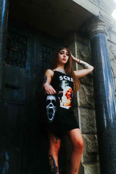 Scream (Casey) Lace Strap Dress