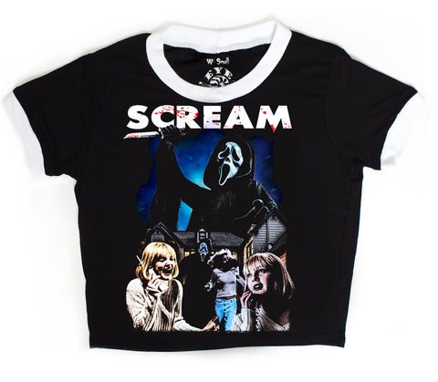 Scream Ringer Tee