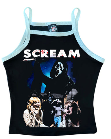 Scream Ringer Tank Top