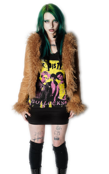 Sex Pistols Lace Strap Dress
