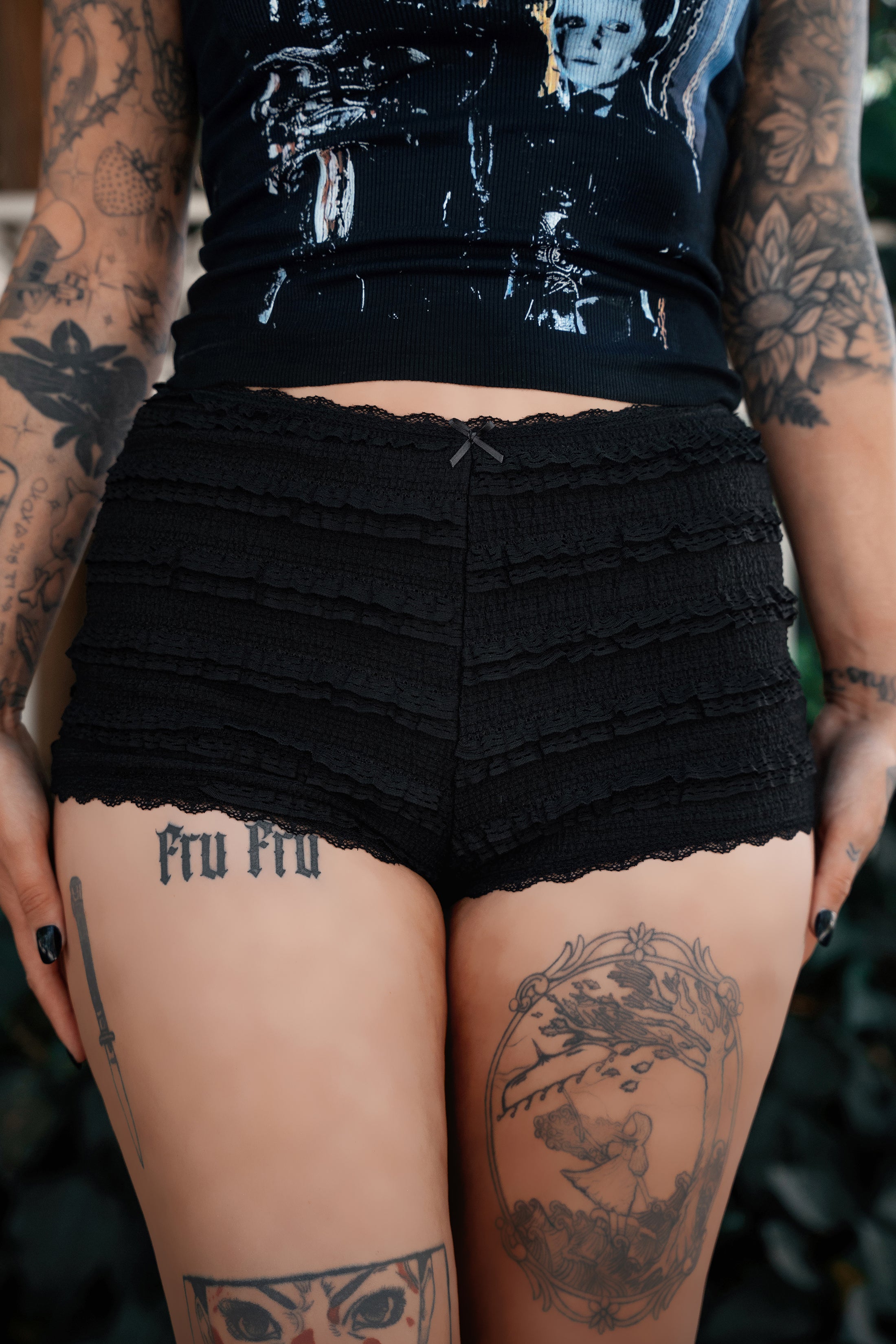 Lace Trim Bloomers