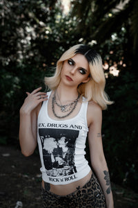 Sid and Nancy Ribbed Tank