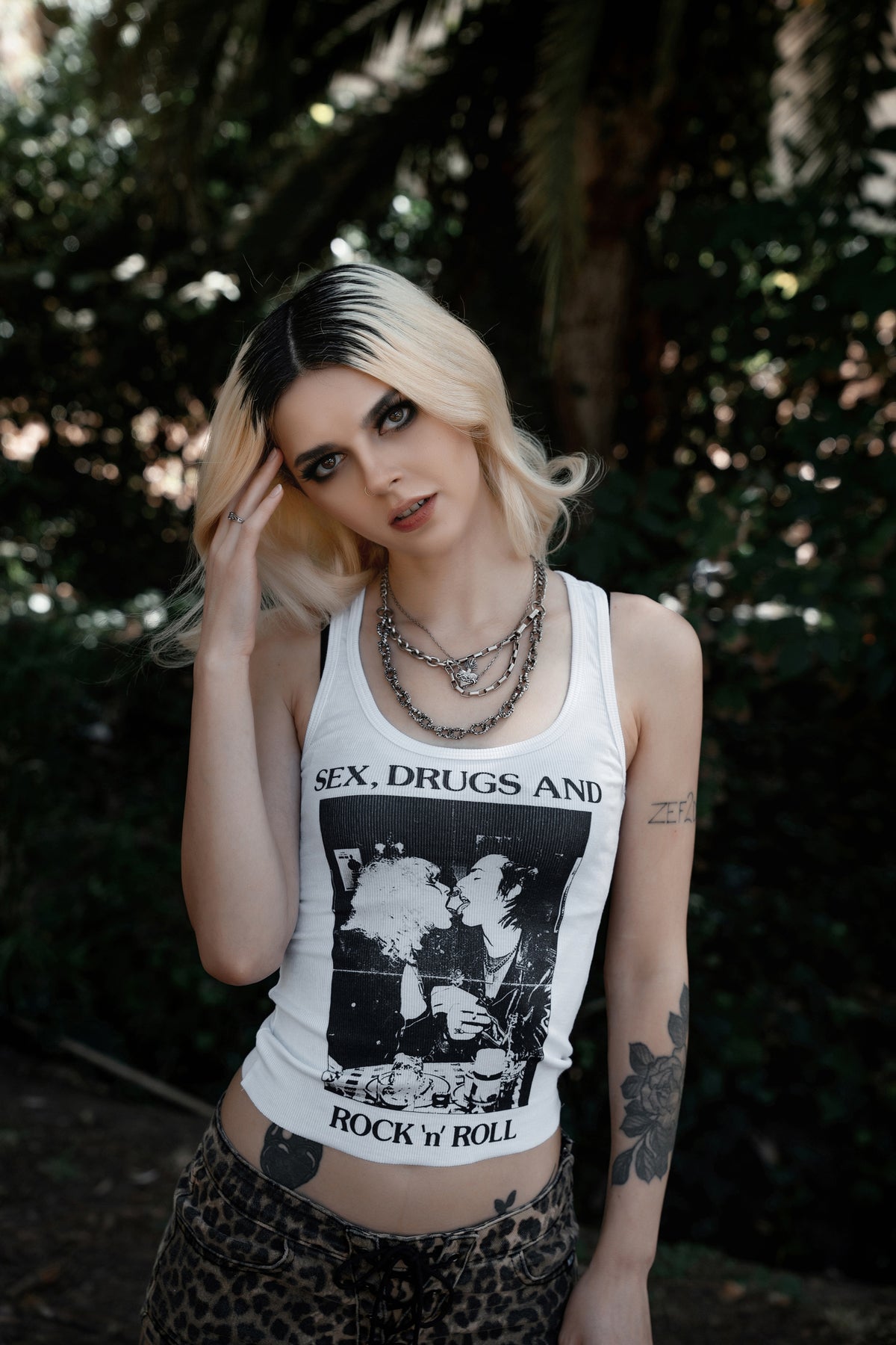 Sid and Nancy Ribbed Tank