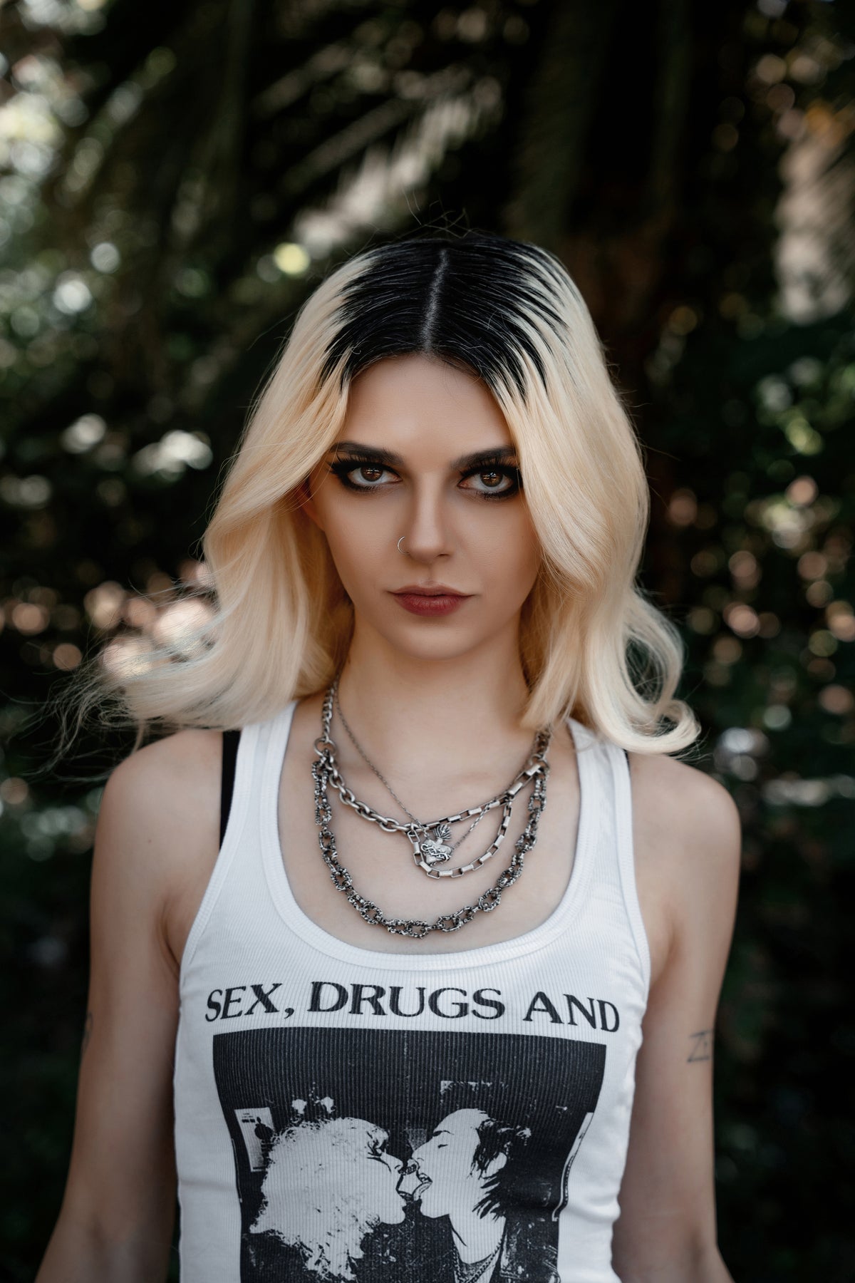 Sid and Nancy Ribbed Tank