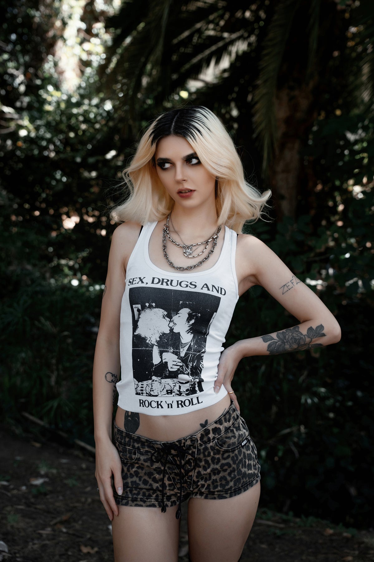 Sid and Nancy Ribbed Tank